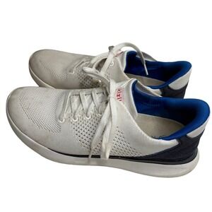 Kizik Men's White Mesh Lace Up Athletic Sneakers Shoes Size‎ 9.5